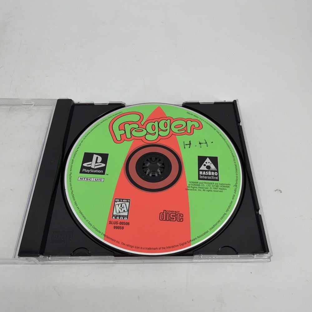 Frogger PS1 (Sony Playstation 1, 1997) Disc Only, Tested